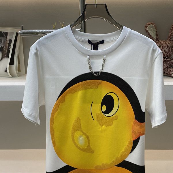 【ルイヴィトン レプリカ】アヒルの子 プリント Tシャツ 1AFTR8